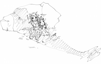 下描き20100606